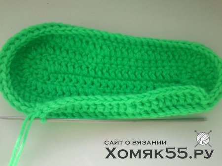 МК по вязанию тапочек феи Динь-Динь