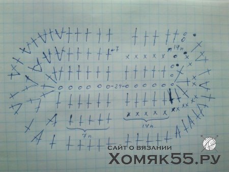 МК по вязанию тапочек феи Динь-Динь