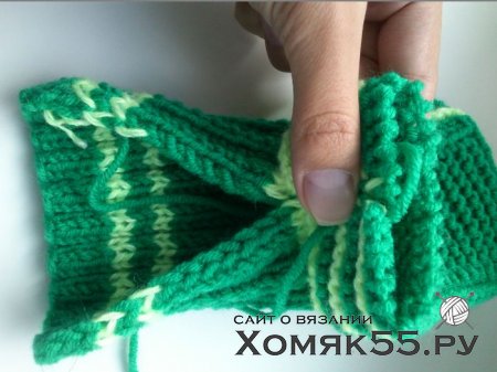 МК по вязанию носочков-сов