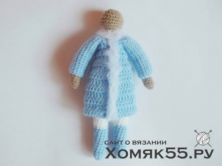 Тильда снегурочка крючком