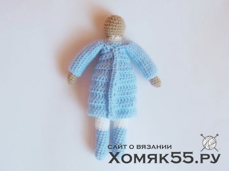 Тильда снегурочка крючком