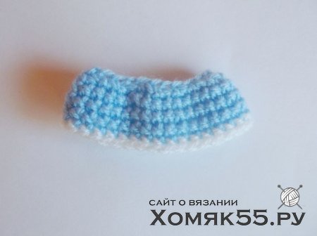 Мышка снегурочка крючком