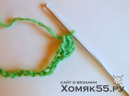 Настольная елочка крючком