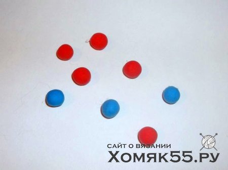 Настольная елочка крючком