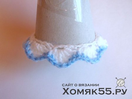 Как связать ёлку крючком