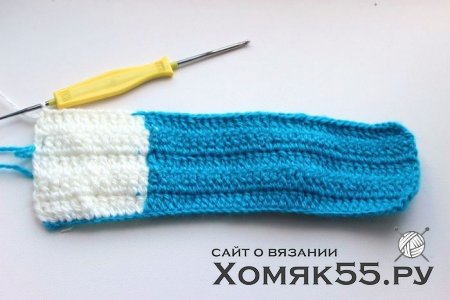 Прихватка крючком «Сердечко»