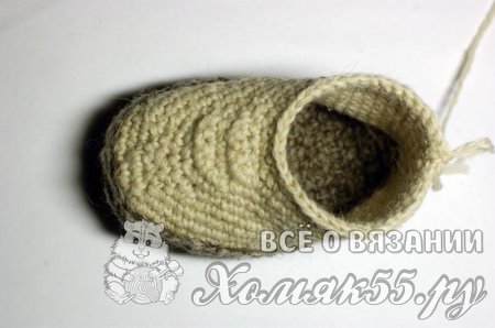 Валенки крючком