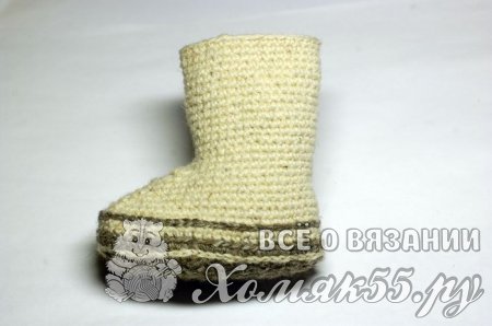 Валенки крючком