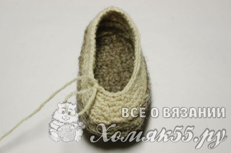 Валенки крючком