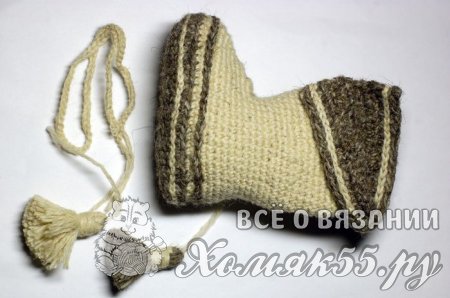 Валенки крючком
