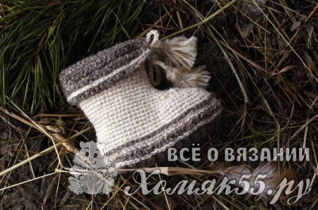 Валенки крючком