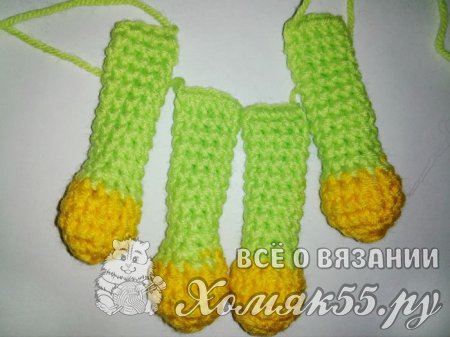 Жираф крючком