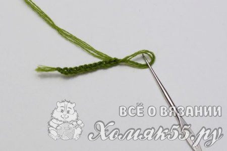 Фрукты крючком - вязаный лимон на елку