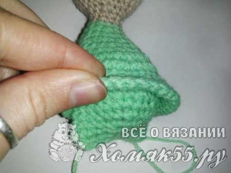 Беременная кукла крючком