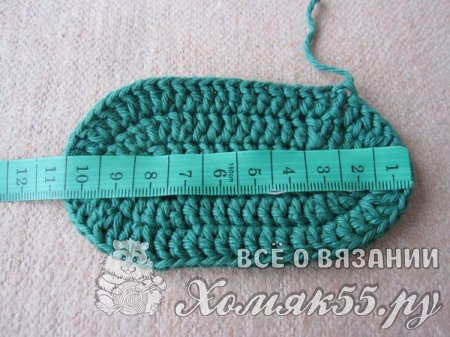 Пинетки-ботиночки спицами на шнурках