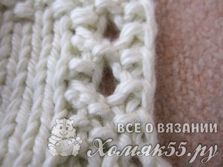 Пинетки-ботиночки спицами на шнурках