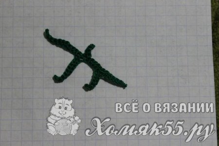 Прихватка «Цветочная полянка» крючком