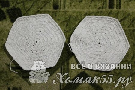 Прихватка «Цветочная полянка» крючком