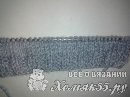 Свитер для кружки спицами