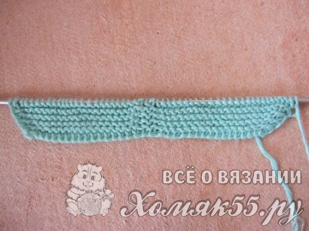 Пинетки-сандали спицами