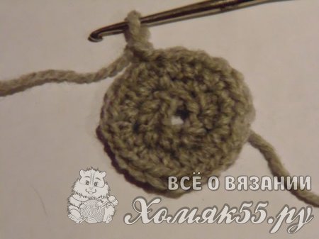 Мышка крючком