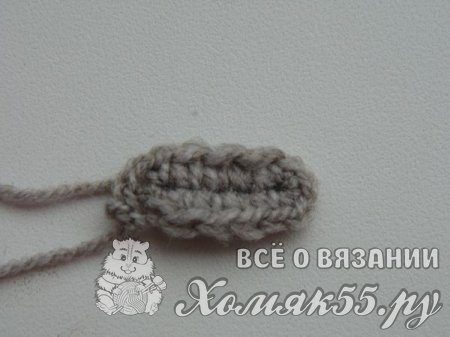 Мышка крючком