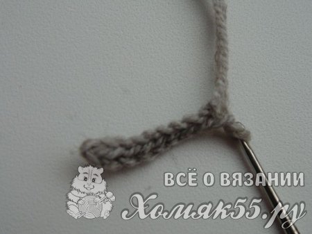 Мышка крючком