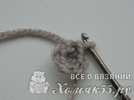 Мышка крючком