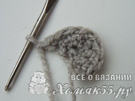 Мышка крючком