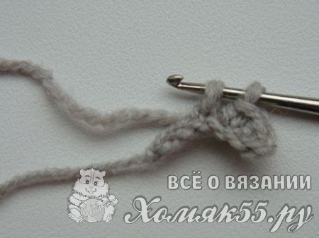 Мышка крючком