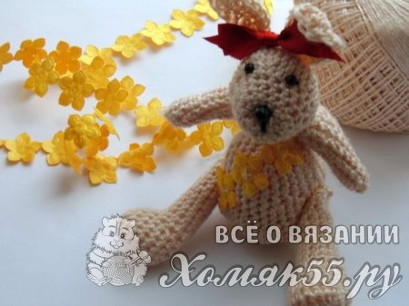 Заяц вязаный крючком