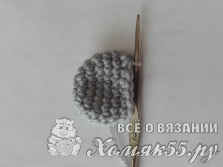Маленькая собачка крючком