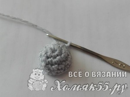 Маленькая собачка крючком