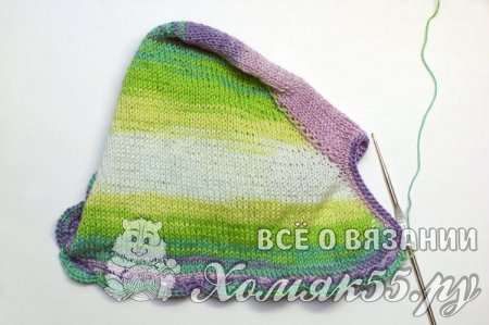 Чепчик для новорожденного