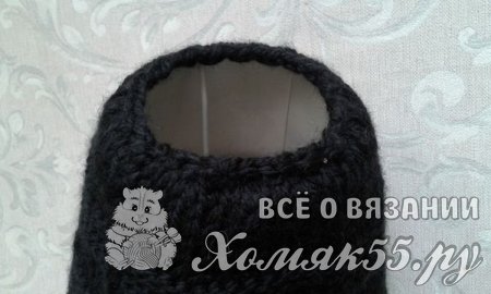 Вязаный абажур своими руками