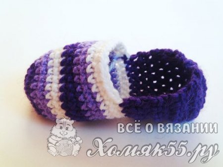 Носочки детские крючком