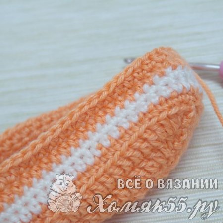 Пинетки для малышки крючком