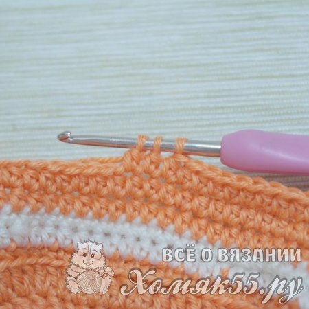 Пинетки для малышки крючком