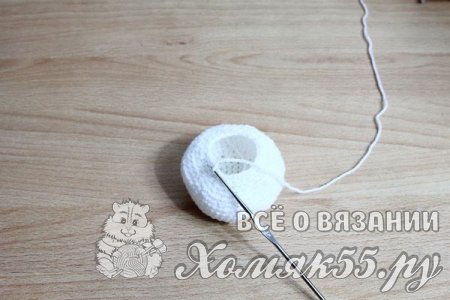 Вязаный заяц крючком