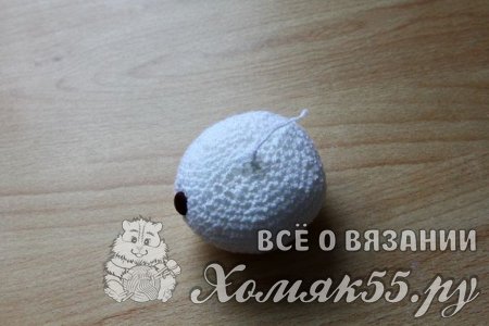 Вязаный заяц крючком