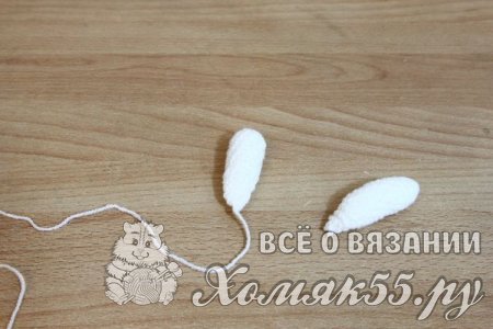 Вязаный заяц крючком