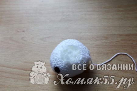 Вязаный заяц крючком