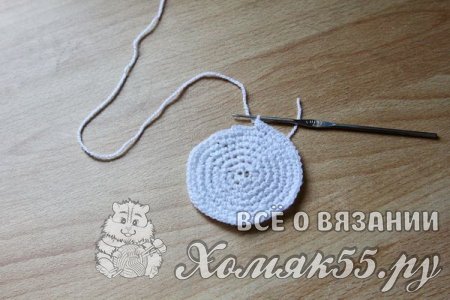 Вязаный заяц крючком