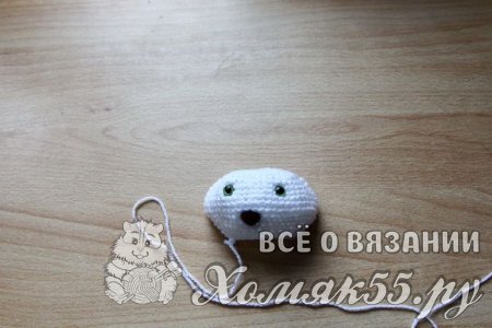 Вязаный заяц крючком