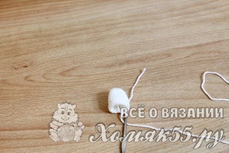 Вязаный заяц крючком