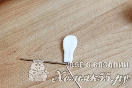 Вязаный заяц крючком