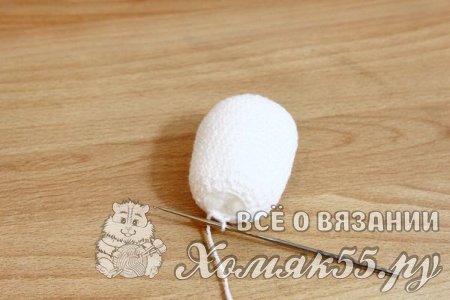 Вязаный заяц крючком