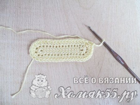 Пинетки с ромашками крючком