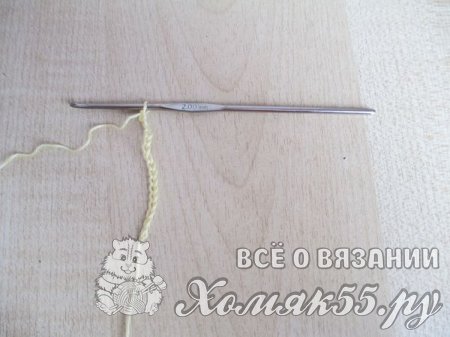 Пинетки с ромашками крючком