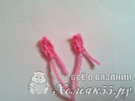 Вязаная игрушка - корова крючком
